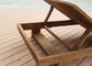 Αδιάβροχο υπαίθριο προσαρμοσμένο λογότυπο κρεβατιών παραλιών μόδας ψυχαγωγικό ξύλινο προμηθευτής